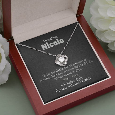 Divesart - "An meinen Schatz" Halskette - Für immer und ewig - Normale Box - Nicole